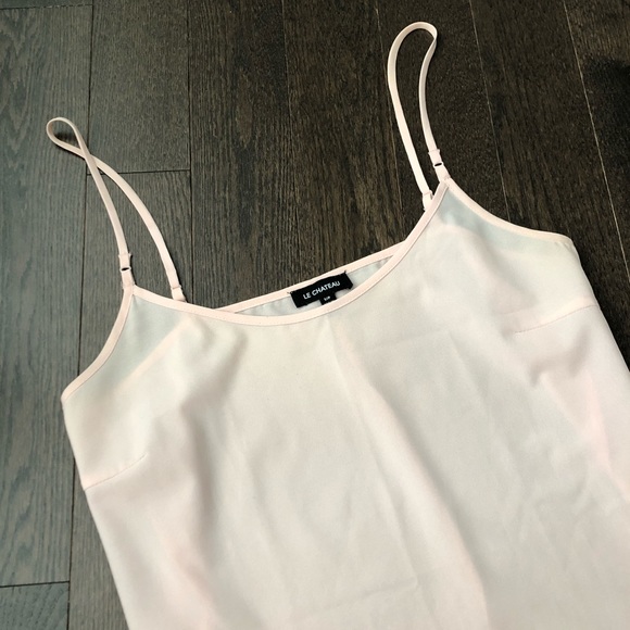 Le Chateau Blush Pink Chiffon Camisole - Picture 2 of 2